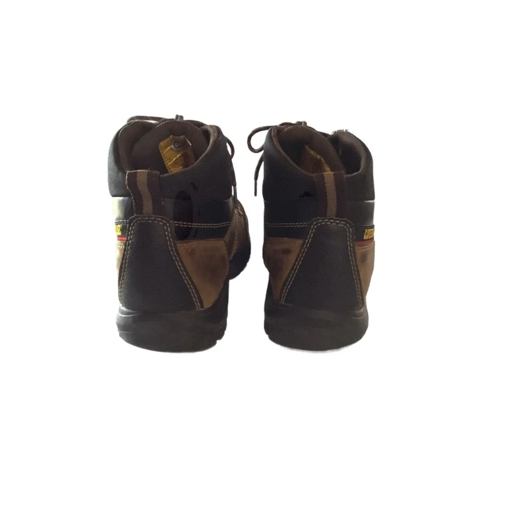Cat Footwear Men's Threshold Waterproof Soft Toe Lace Up Work Boots Size 12